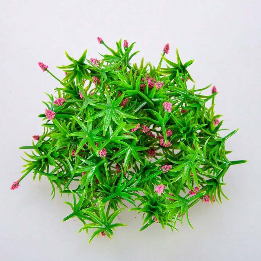 30 piezas Flores en miniatura y plantas de hierba