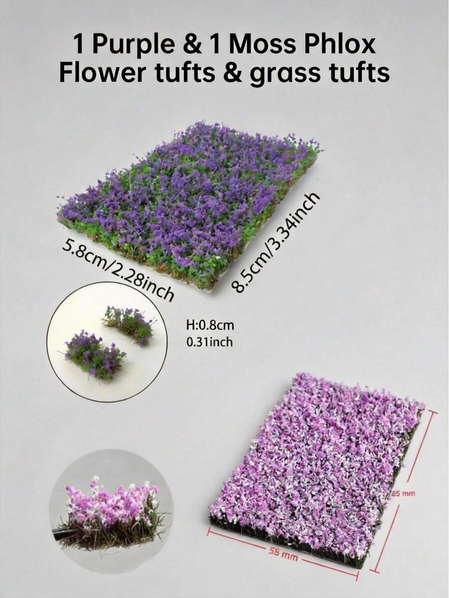 1 caja de Conjunto de flores artificiales