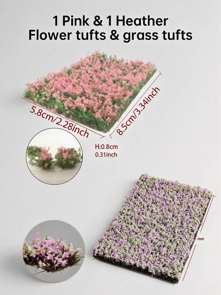 1 caja de Conjunto de flores artificiales