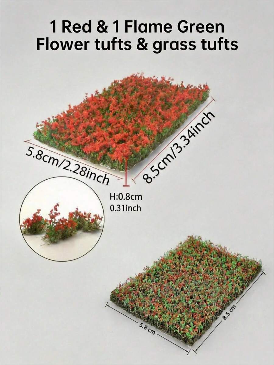 1 caja de Conjunto de flores artificiales