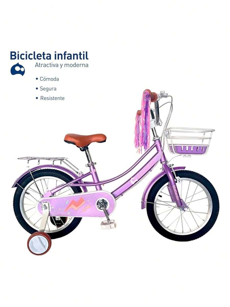 Bicicleta Infantil Rodada para niñas de 4 a 6 Años