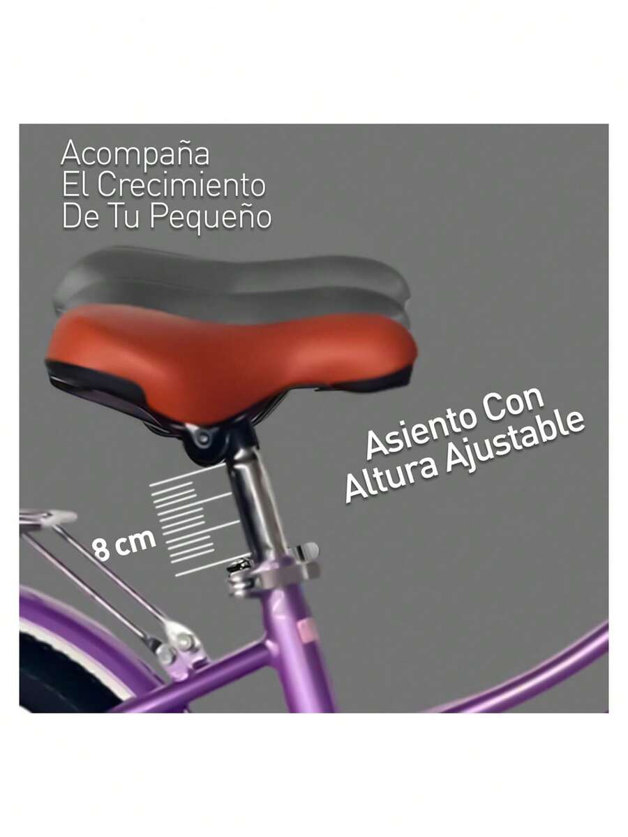 Bicicleta Infantil Rodada para niñas de 4 a 6 Años