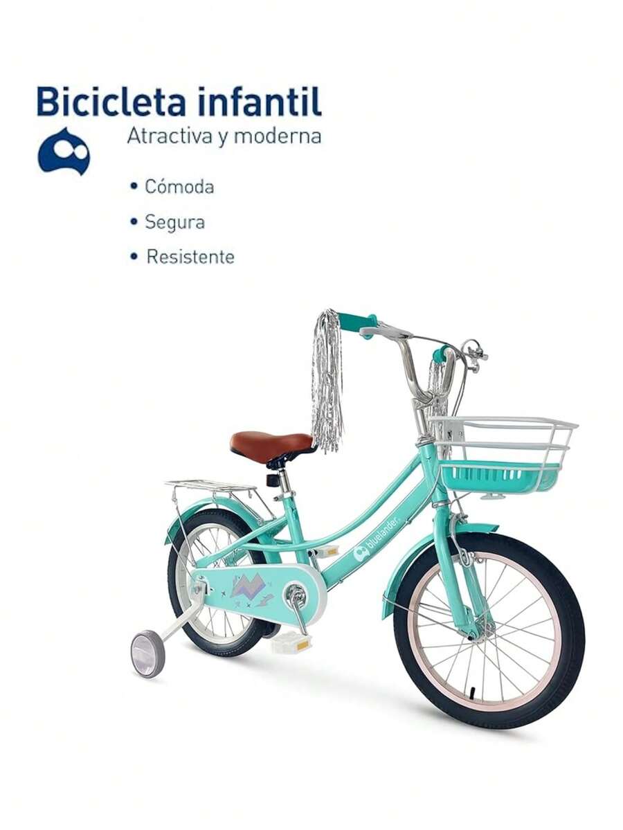 Bicicleta Infantil Rodada para niñas de 4 a 6 Años