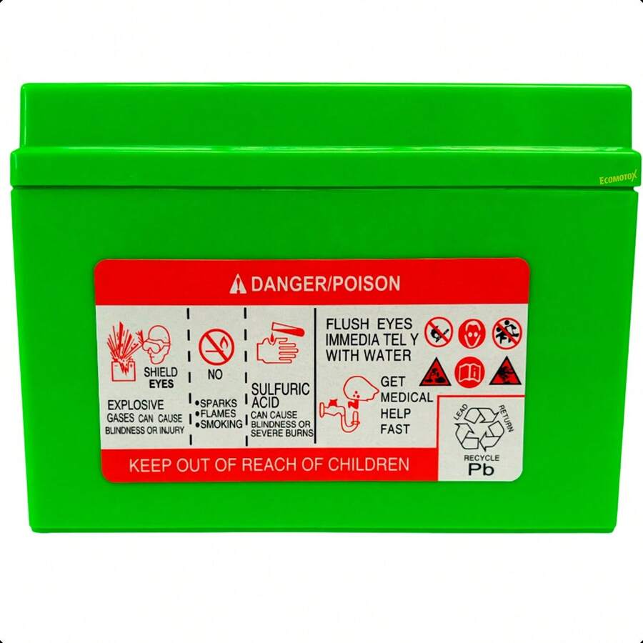 Batería de Gel Motocorp MF-FA ICB6L-B Compatible con FT125 / FT150 / FT125z – Arranque potente y energía confiable