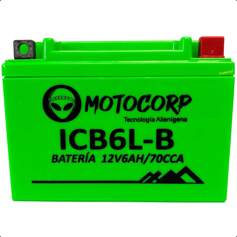 Batería de Gel Motocorp MF-FA ICB6L-B Compatible con FT125 / FT150 / FT125z – Arranque potente y energía confiable