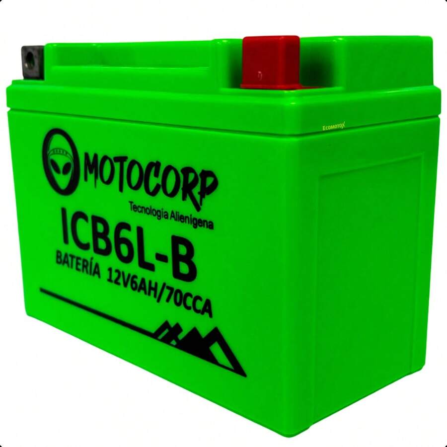 Batería de Gel Motocorp MF-FA ICB6L-B Compatible con FT125 / FT150 / FT125z – Arranque potente y energía confiable