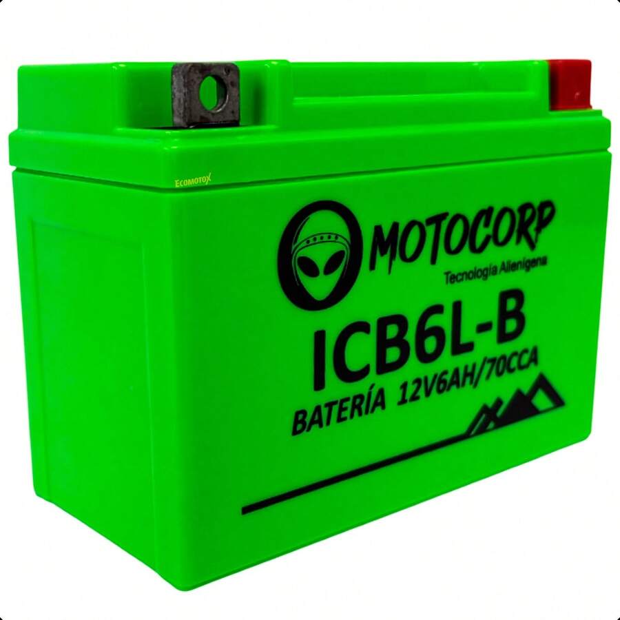 Batería de Gel Motocorp MF-FA ICB6L-B Compatible con FT125 / FT150 / FT125z – Arranque potente y energía confiable