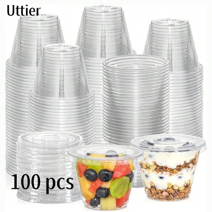 100 Vasitos de plástico