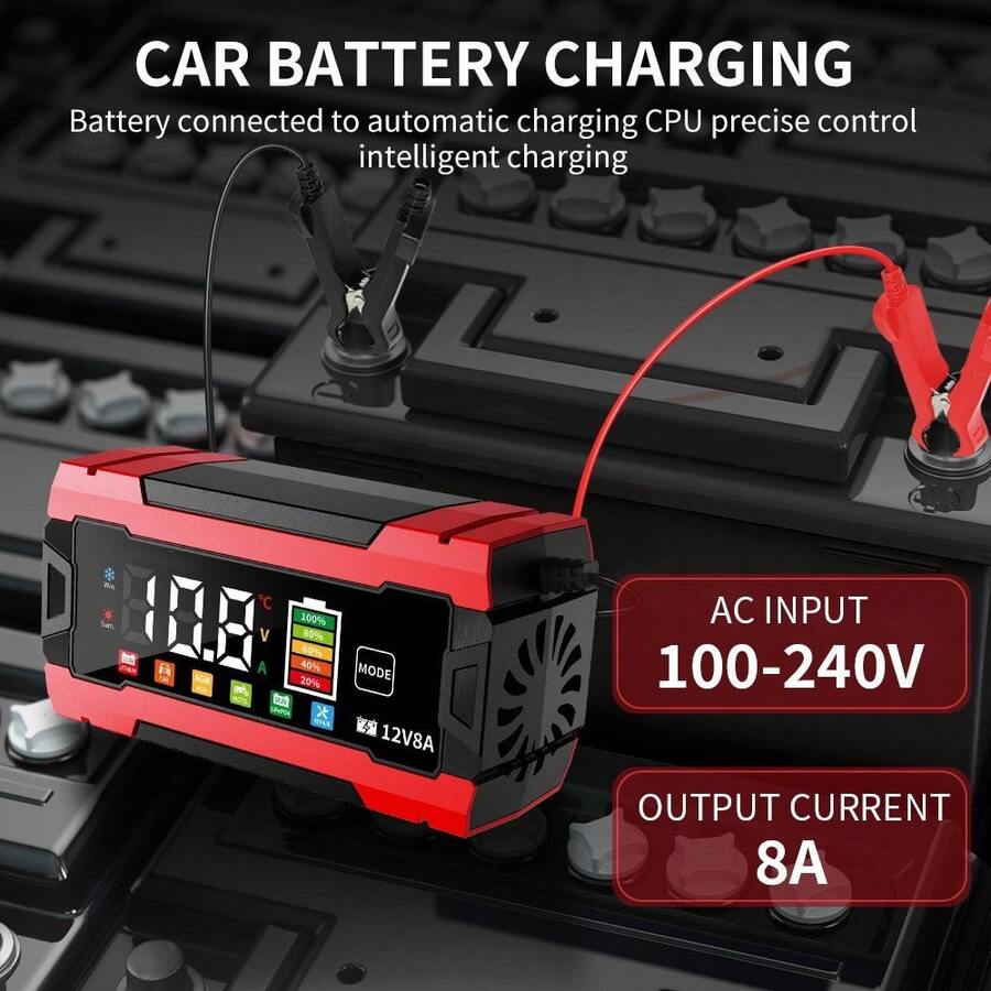 Cargador de baterías de coche