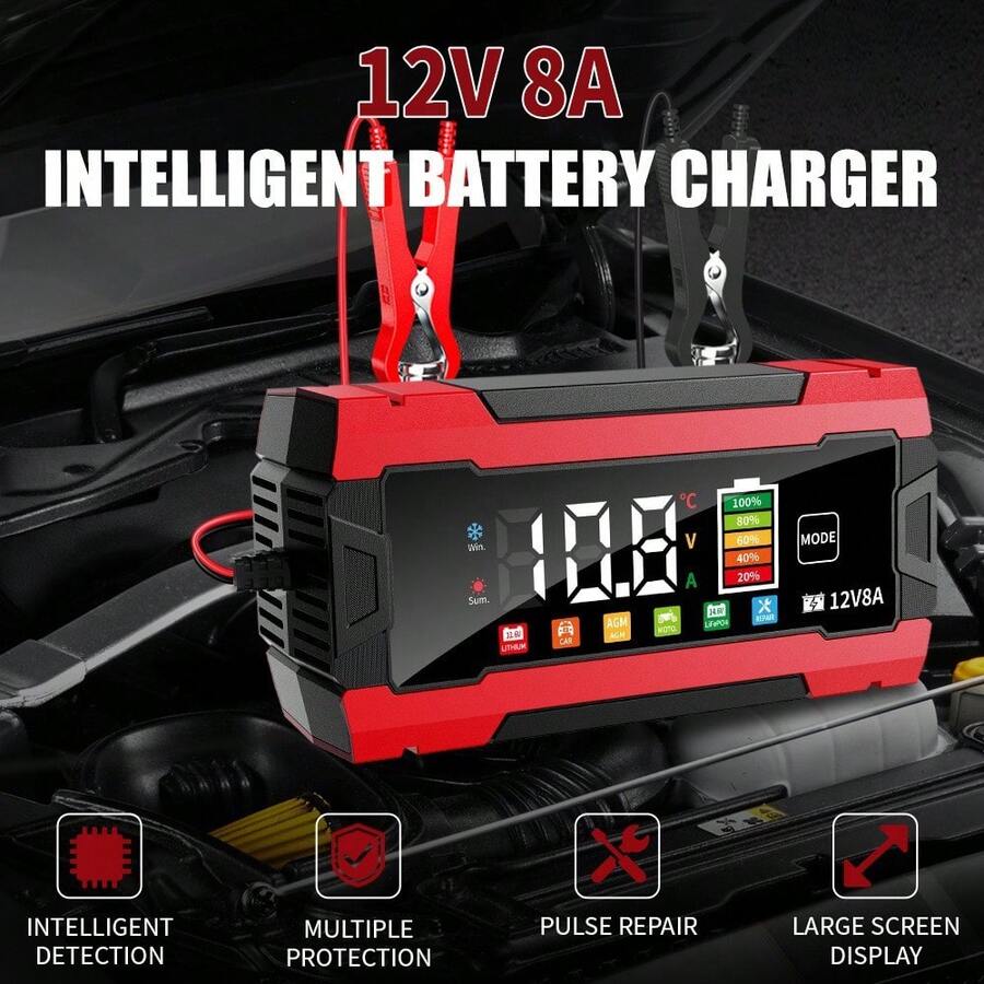 Cargador de baterías de coche