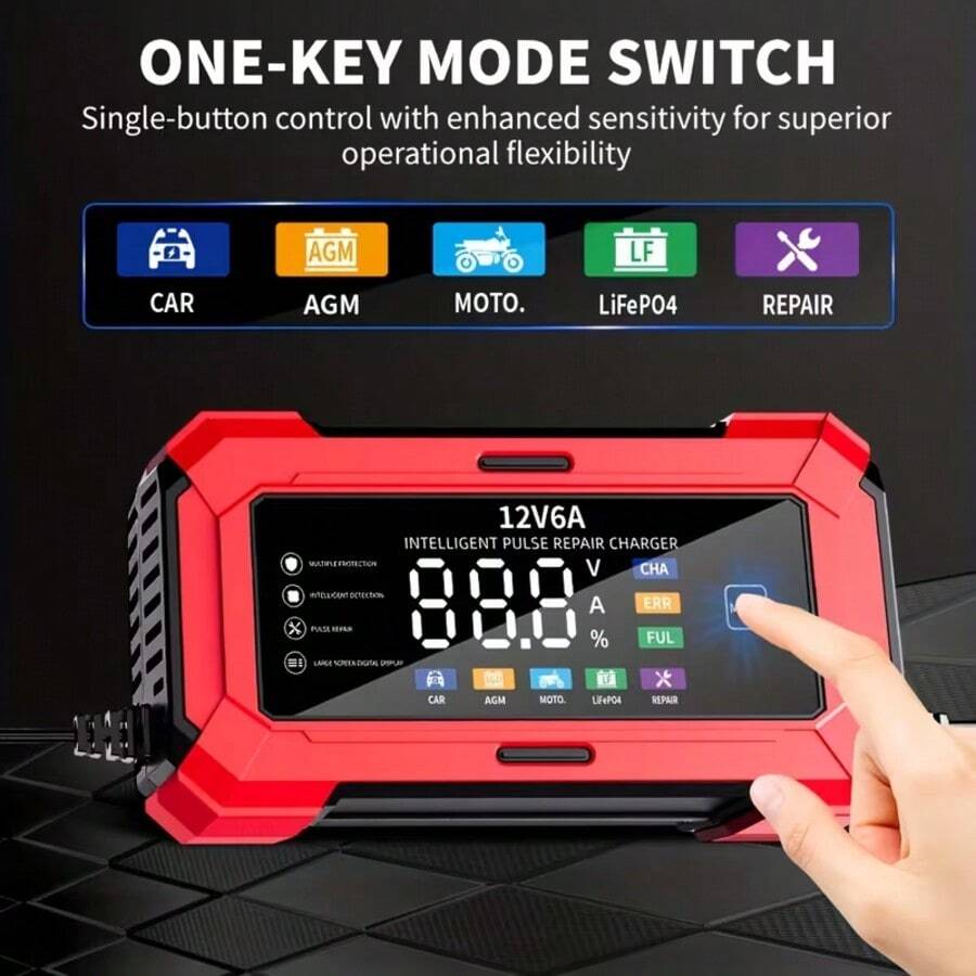 Cargador batería universal para automóvil