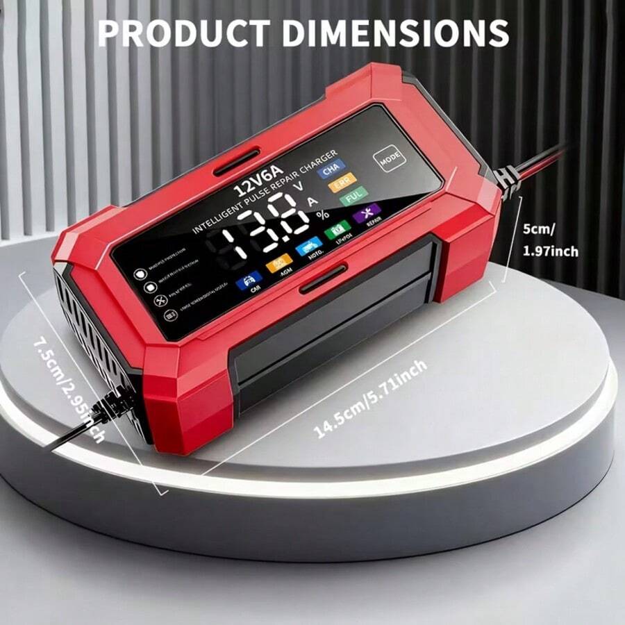 Cargador batería universal para automóvil