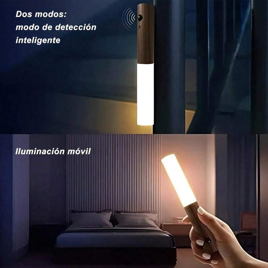 Lámpara nocturna magnética