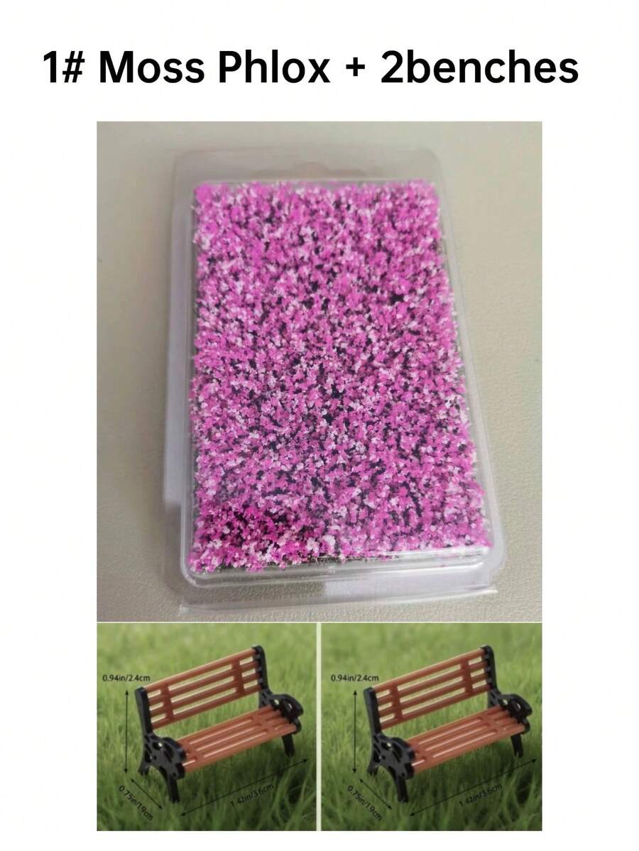 1 caja de Conjunto de flores artificiales