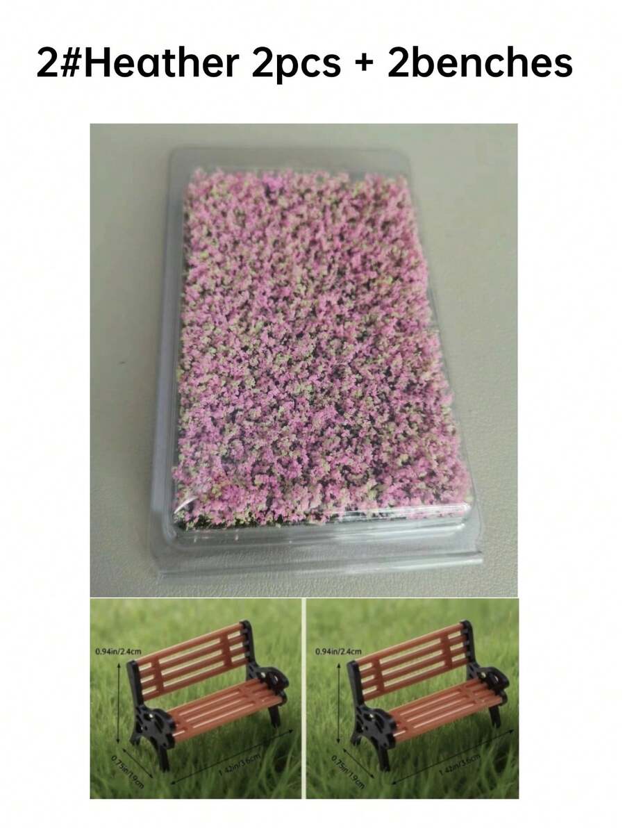 1 caja de Conjunto de flores artificiales