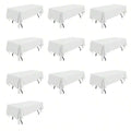 10 Piezas Manteles Rectangulares