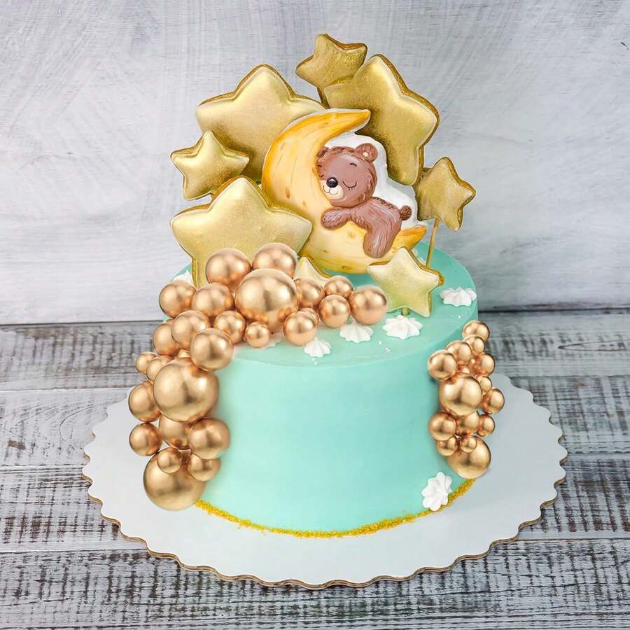 200 Piezas Decoraciones Para Pasteles