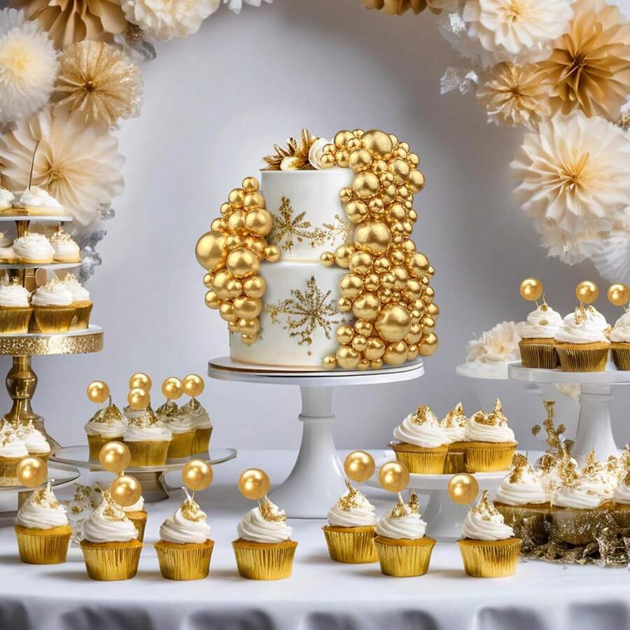 200 Piezas Decoraciones Para Pasteles