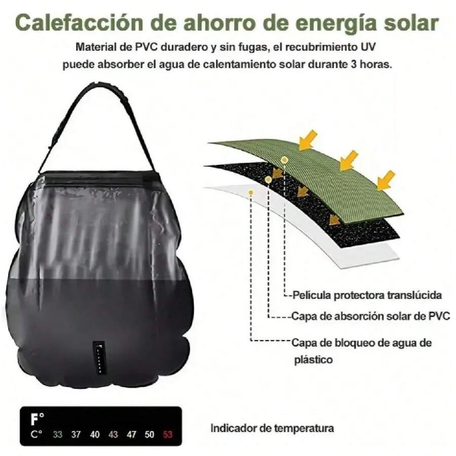 Bolsa de Ducha Portátil