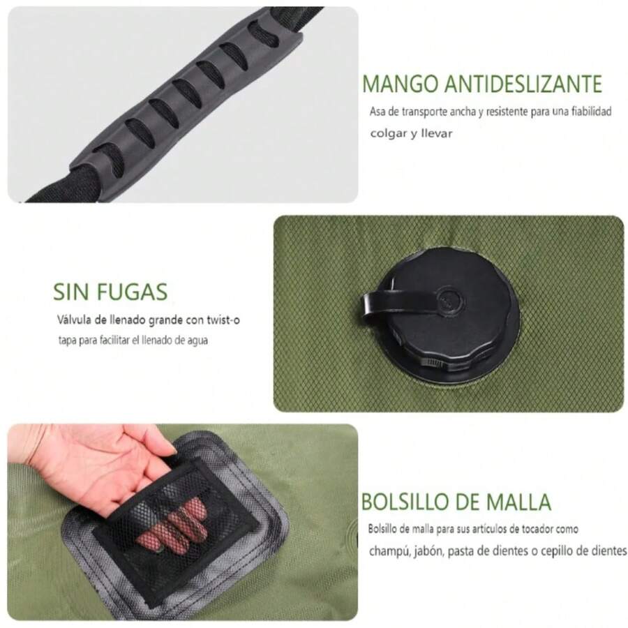 Bolsa de Ducha Portátil