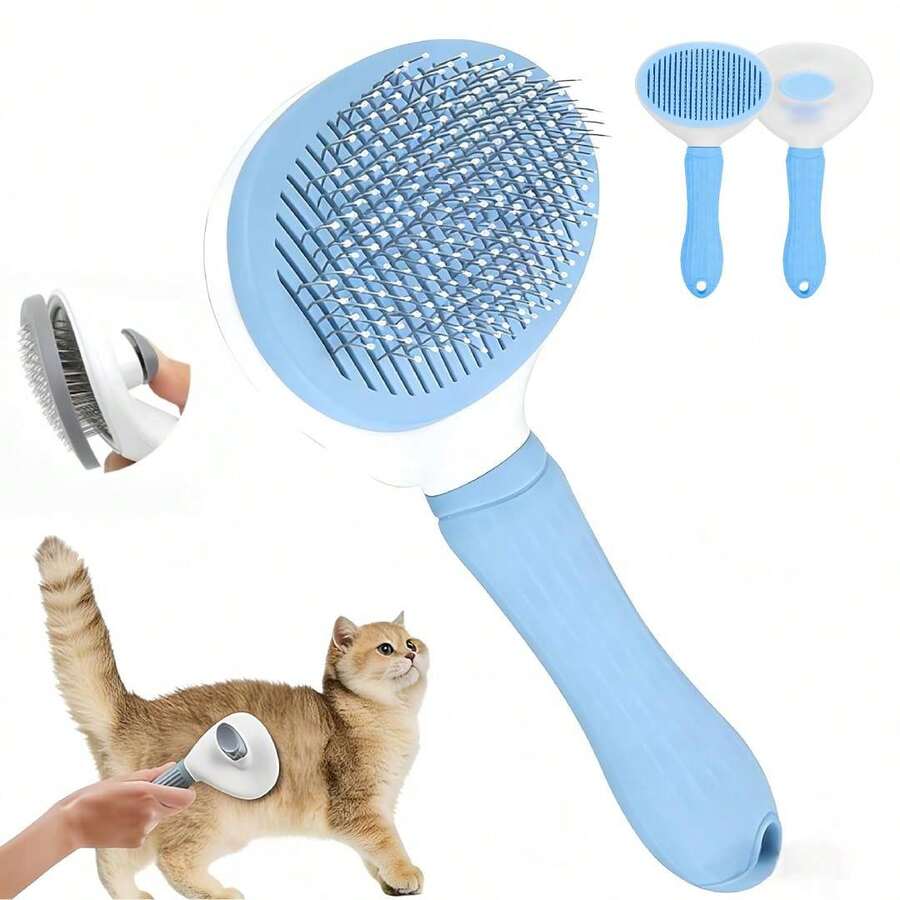 Cepillo Deslanador para Perros y Gatos