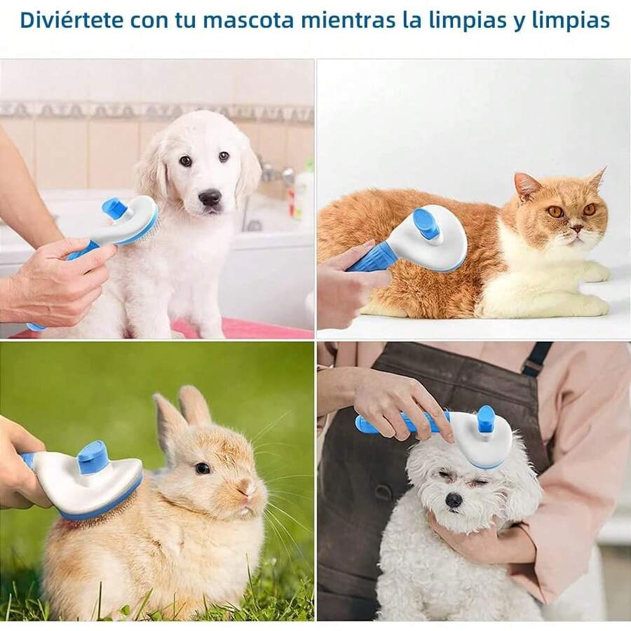 Cepillo Deslanador para Perros y Gatos