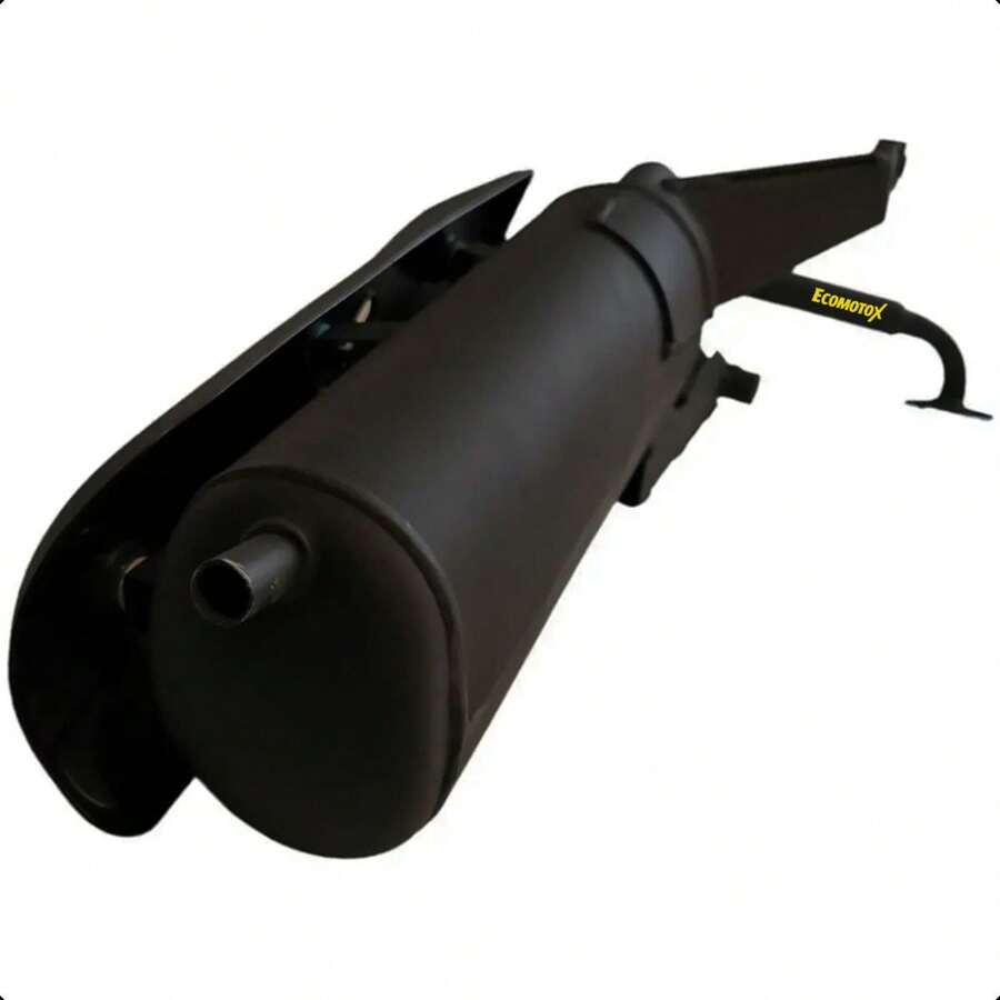 Escape Negro Compatible con Italika W150 / WS150 / XW150 – Rendimiento eficiente, ajuste preciso y estilo deportivo