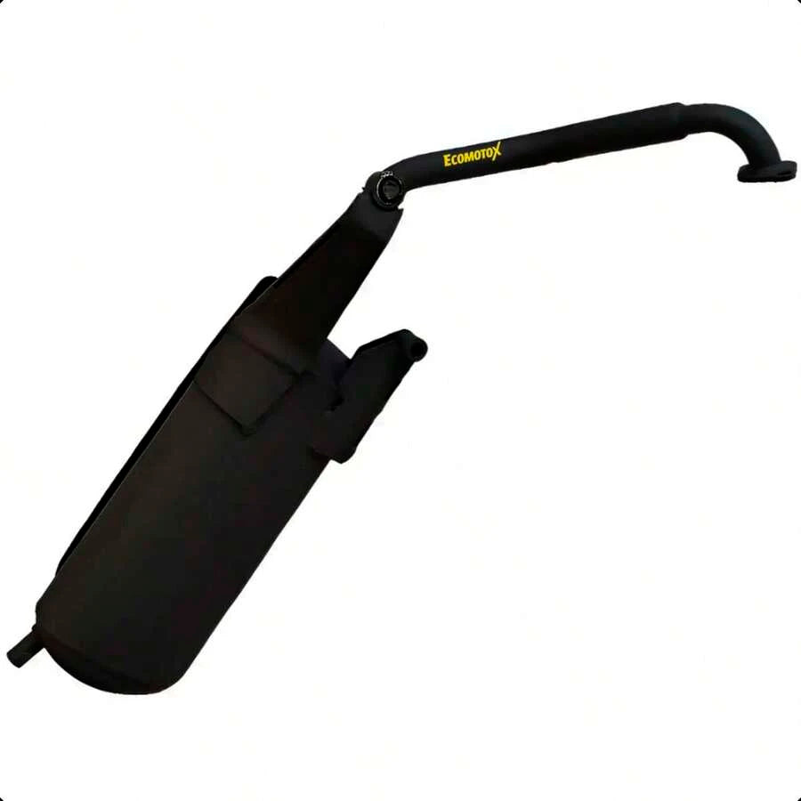 Escape Negro Compatible con Italika W150 / WS150 / XW150 – Rendimiento eficiente, ajuste preciso y estilo deportivo