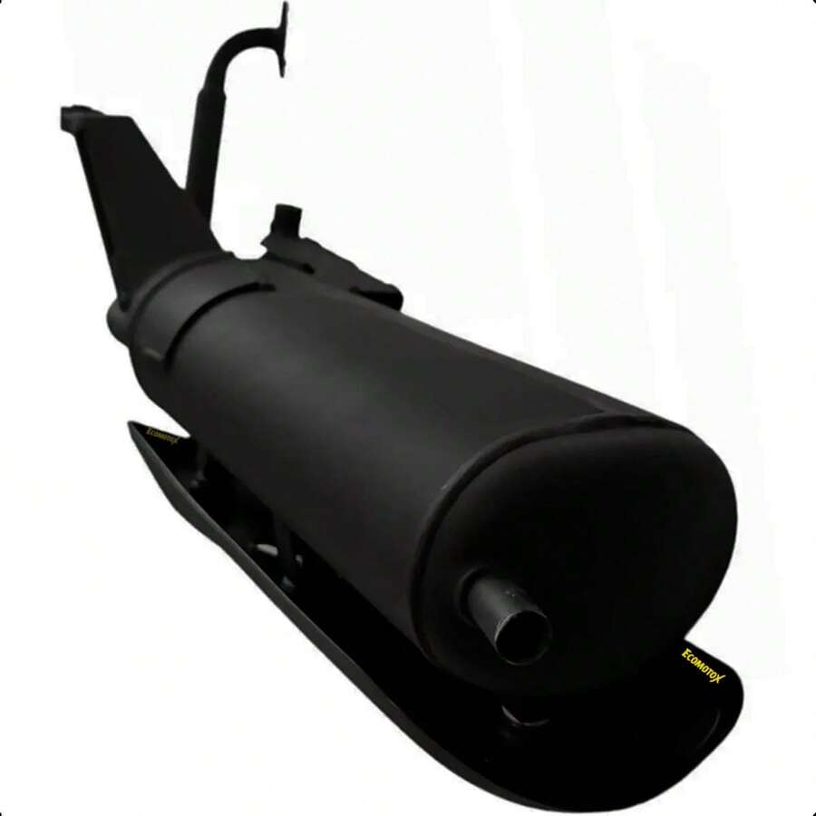 Escape Negro Compatible con Italika W150 / WS150 / XW150 – Rendimiento eficiente, ajuste preciso y estilo deportivo