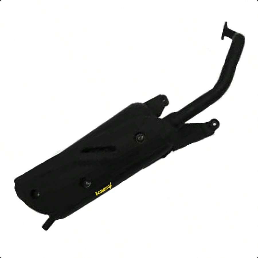 Escape Negro Compatible con Italika W150 / WS150 / XW150 – Rendimiento eficiente, ajuste preciso y estilo deportivo