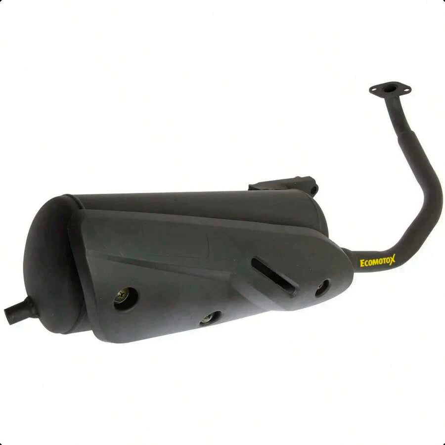 Escape Negro Compatible con Italika W150 / WS150 / XW150 – Rendimiento eficiente, ajuste preciso y estilo deportivo