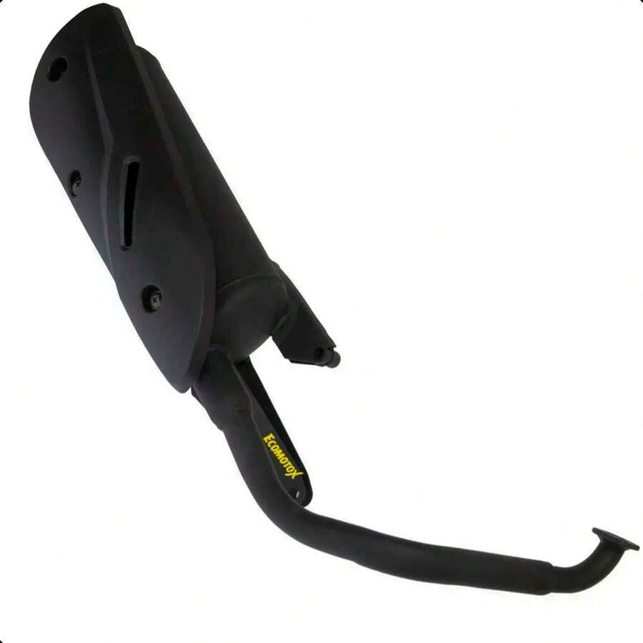 Escape Negro Compatible con Italika W150 / WS150 / XW150 – Rendimiento eficiente, ajuste preciso y estilo deportivo