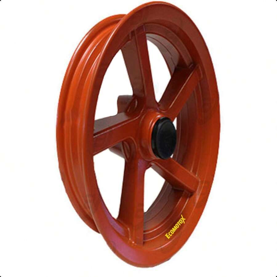 Rin Delantero 3.5 x 10 Naranja Compatible con Italika WS150 – Diseño deportivo, gran resistencia y apariencia llamativa