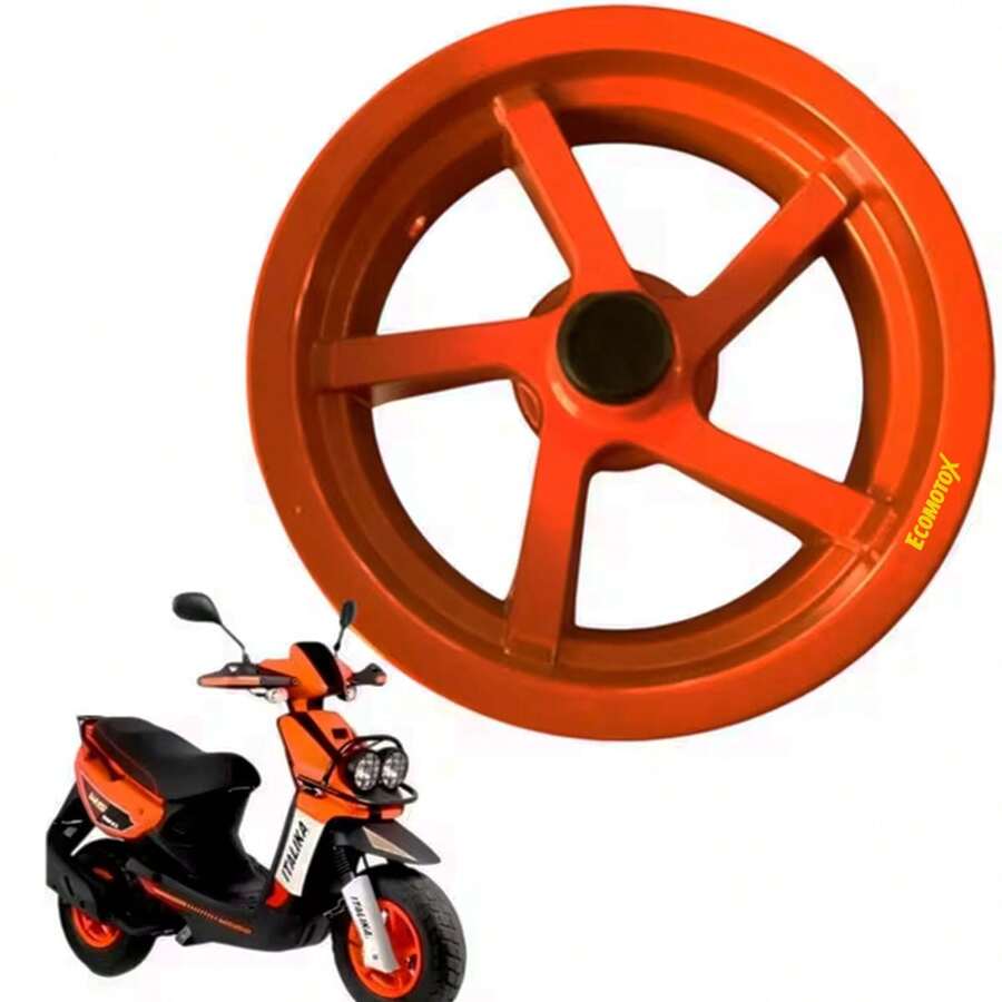 Rin Delantero 3.5 x 10 Naranja Compatible con Italika WS150 – Diseño deportivo, gran resistencia y apariencia llamativa