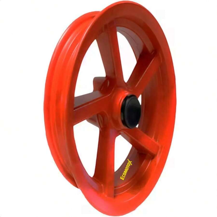 Rin Delantero 3.5 x 10 Naranja Compatible con Italika WS150 – Diseño deportivo, gran resistencia y apariencia llamativa