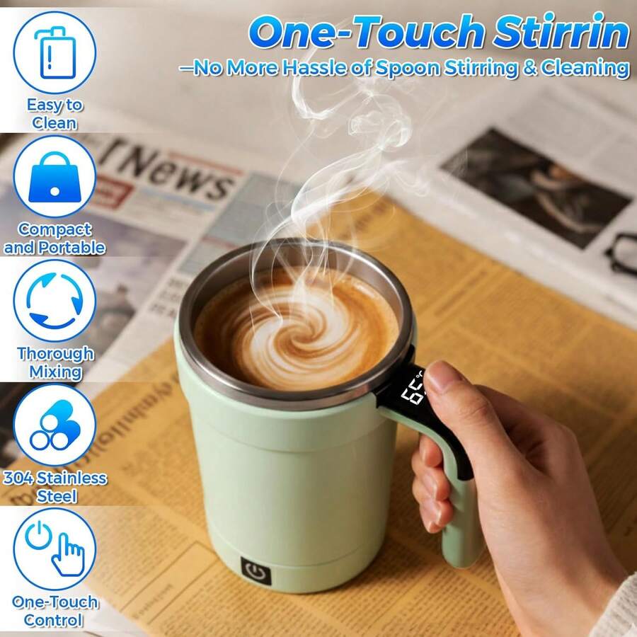 Taza De Café Automezclable