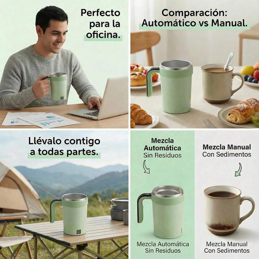 Taza De Café Automezclable