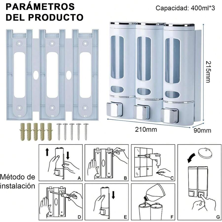 Dispensador de Champú