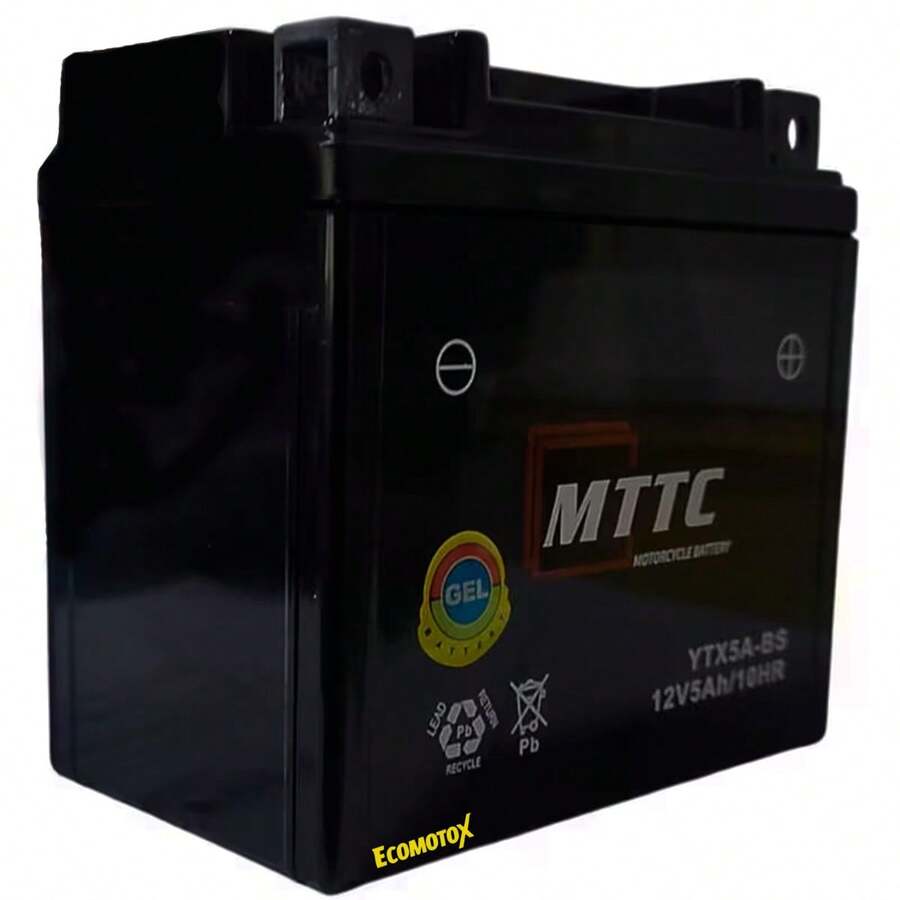 Batería de Gel YTX5L-BS 12V para Motocicleta