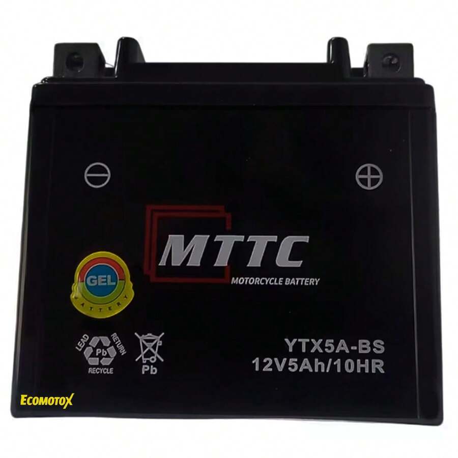 Batería de Gel YTX5L-BS 12V para Motocicleta