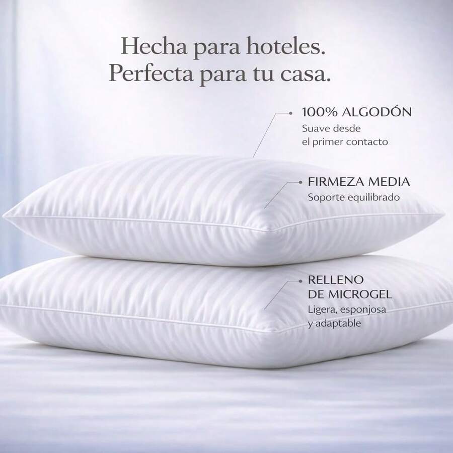 Almohadas Hoteleras Premium