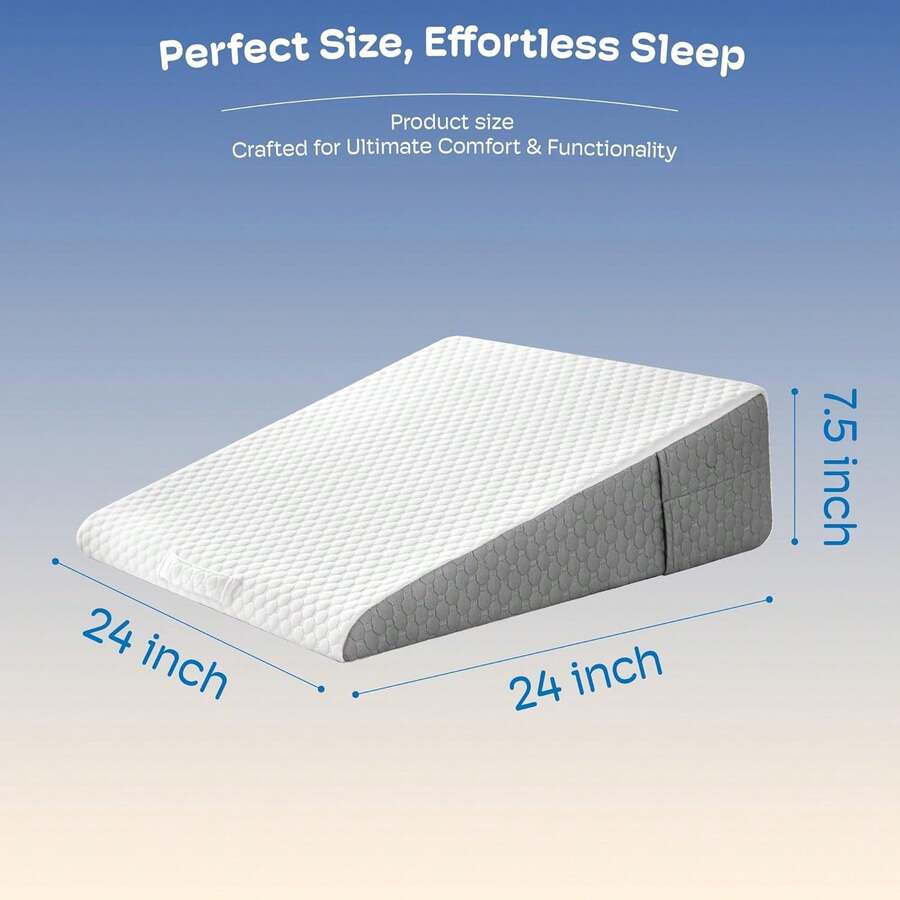 Simpledad Almohada de cuña