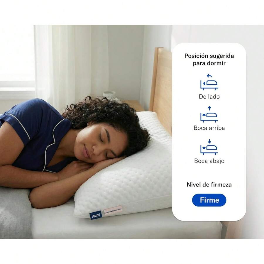 Luuna Almohada Ajustable