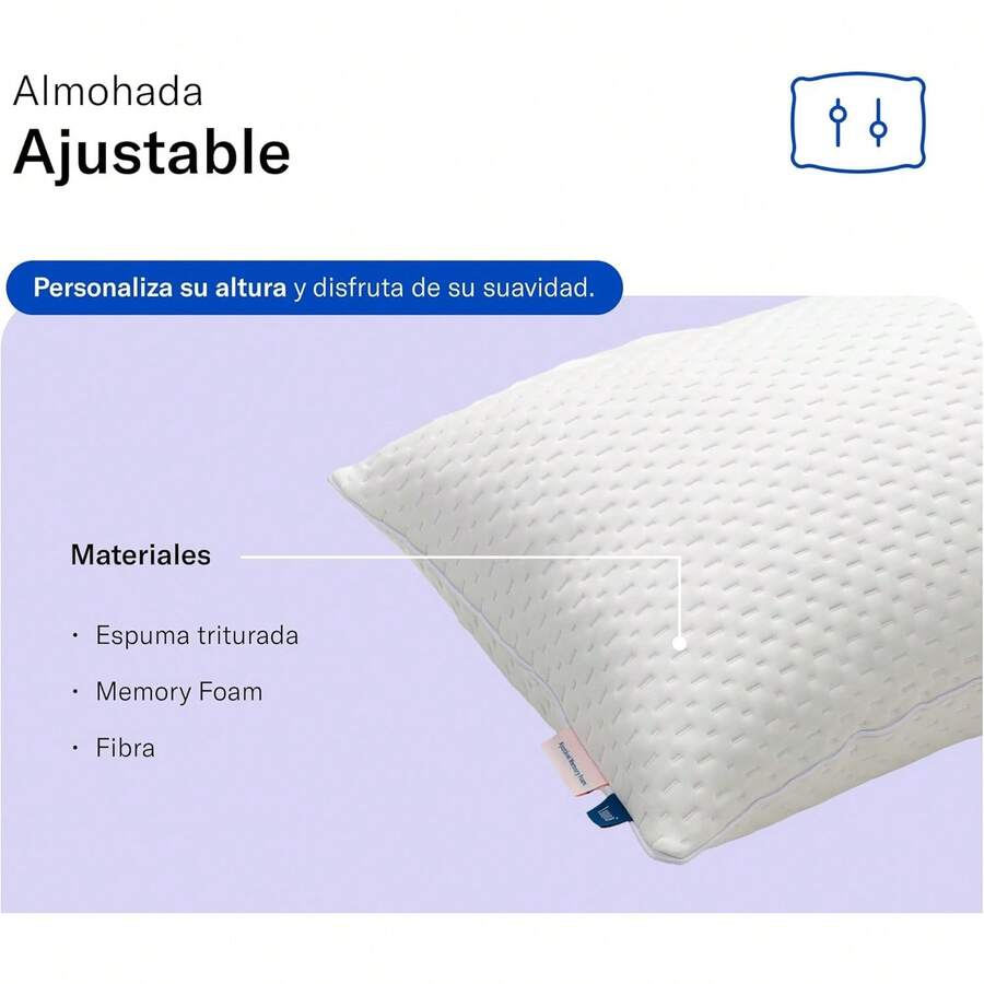 Luuna Almohada Ajustable