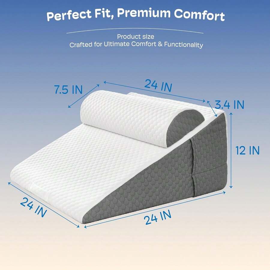Simpledad Almohada de cuña