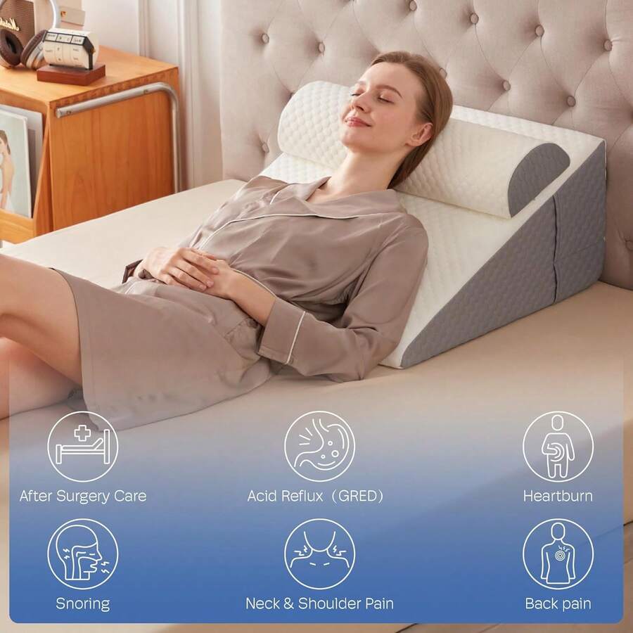Simpledad Almohada de cuña