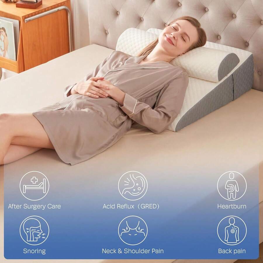 Simpledad Almohada de cuña