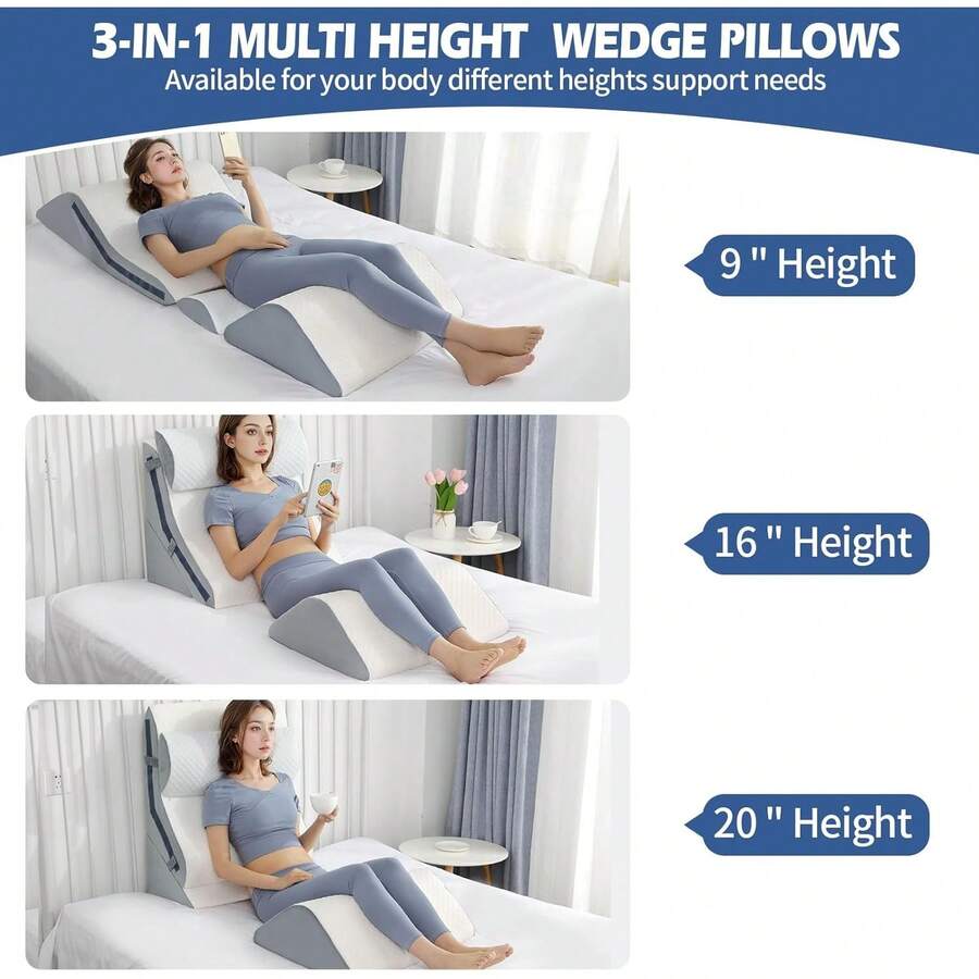 Simpledad Almohada de cuña