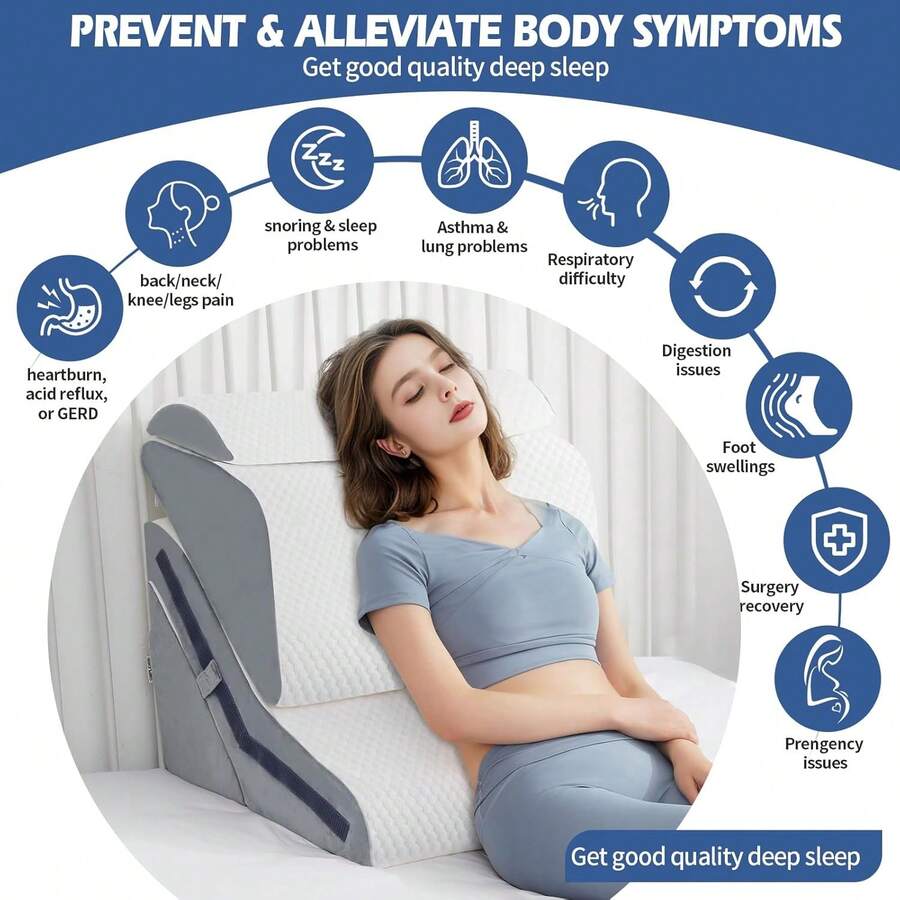 Simpledad Almohada de cuña