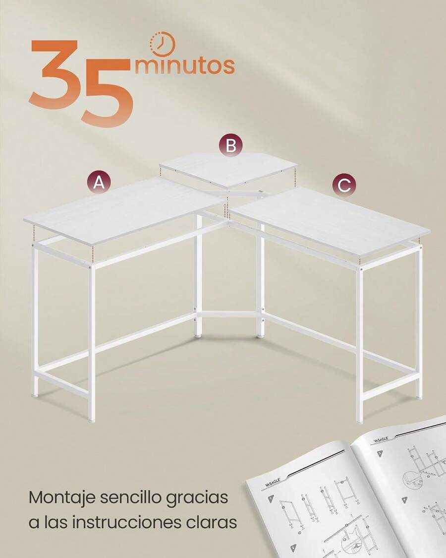 Escritorio en L para Computadora